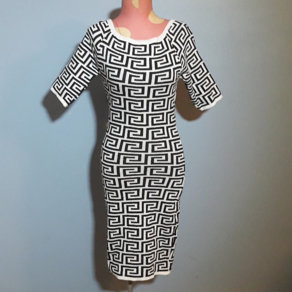 Beautiful stylish Black and white dress